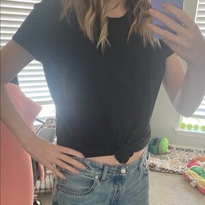 Madewell Black Short Sleeve Tee